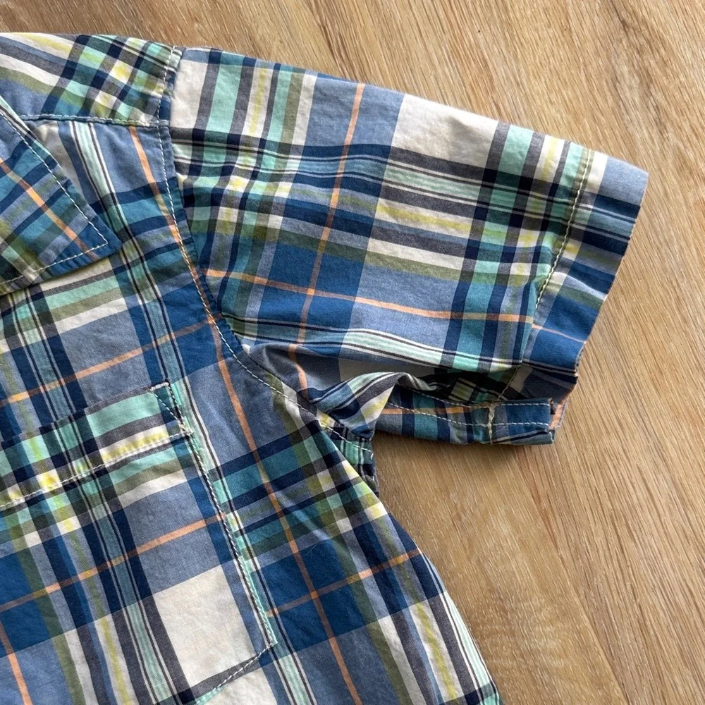 Carter's Multicolor Plaid Button-Down Shirt